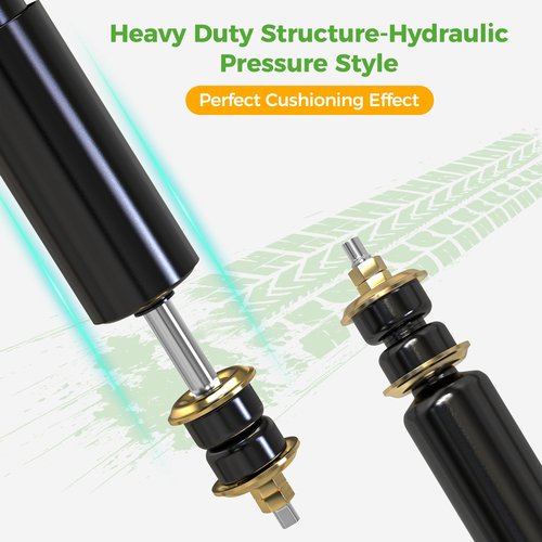 10L0L 4 Pack Golf Cart Shocks, Front Rear Shock Absorbers Kit for EZGO TXT & Medalist 1994-Up Gas & Electric Model, Replace OEM 70928-G01 76418-G01