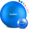 Extra Thick Exercise Ball by [Brand Name] - Anti-Burst Stability Ball for Home, Office & Gym | 4 Sizes Available