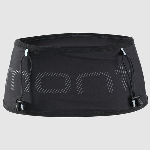 Haimont Running Belt Fanny Pack, Lightweight Waist Belt Bag for Unisex Trail Runners Essentials Accessories, Black, S