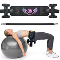 Jupiter 2-in-1 Hip Thrust Belt for Women & Men – Heavy Duty Glute Workout Equipment for Dumbbell, Kettlebell & Plate Exercises – Supports 300 lbs – Weighted Dip Belt for Home & Gym Workouts(Purple)