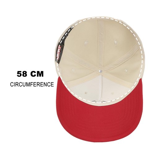 Ultimate Spider-Man Spider Logo Men's White & Red A-Frame Snapback Hat