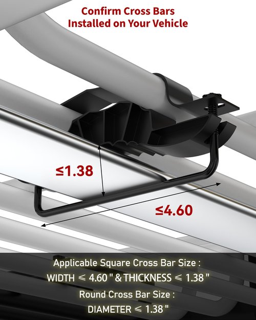 DEXSO 46" x 36" Universal Roof Rack Basket with Cargo Net, 200 Lbs Capacity Rooftop Cargo Carrier Basket, Heavy Duty Luggage Holder Rack for SUVs, Trucks, Vehicles