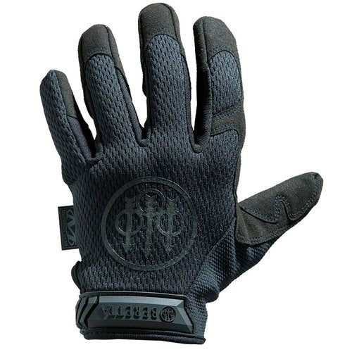 Beretta Unisex Sabbia Original Gloves | Rugged Protective Hunting Adjustable Breathable TrekDry Mechanix Shooting Gloves with Back Logo, Black, XX-Large