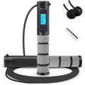 Skiennix Digital Weighted Jump Rope - Adjustable Speed with Calorie Counter | Fitness Training for All Ages
