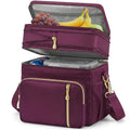 MIYCOO 15L Expandable Double-Layer Lunch Bag - Purple+15L Variation of THIS listing