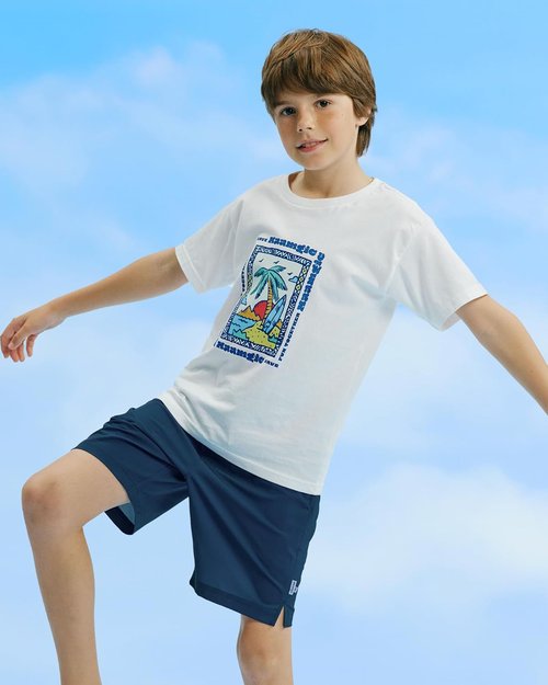 Maamgic Boys Swim Trunks - Compression Liner & Anti-Chafe Design | Stretchy Teen Swim Shorts with Zipper Pocket