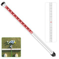 Golf Ball Retriever Professional Picker Golf Ball Shag Tube Plastic Release Retrievers Collector Practice Pick-up Sucker Tool, 35.4 Inch (Black)
