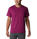 Columbia Men's Big & Tall Thistletown Hills Short Sleeve, Red Onion Heather, 2X B&T