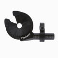 TRUGLO EZ-Rest Capture-Style Contained-Brush Left-Hand Convertible Ultra-Lighweight Quiet Tough All-Weather Black Archery Arrow Rest