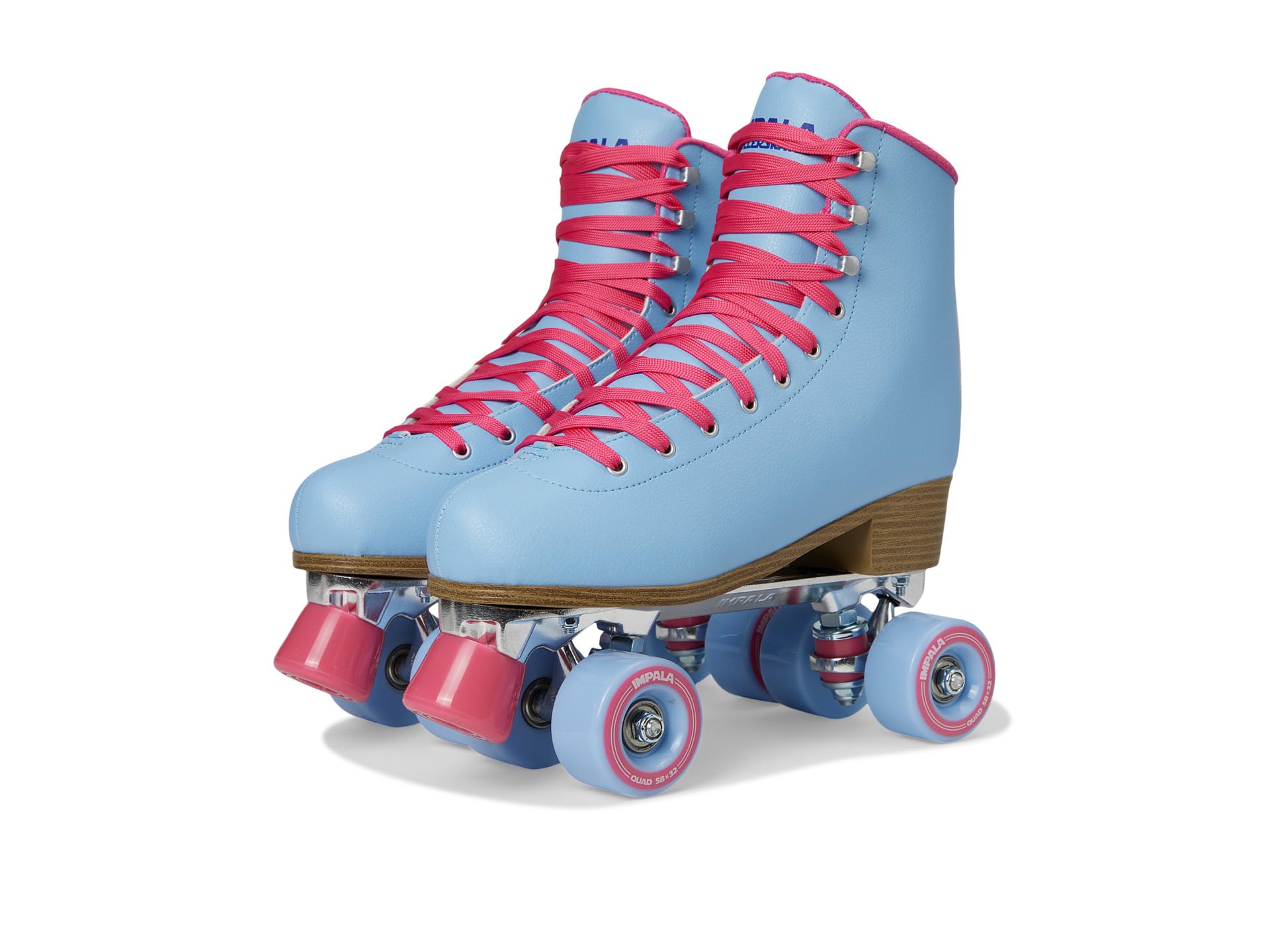 Impala Rollerskates Unisex Impala Quad Skate, Blue Raspberry, 6