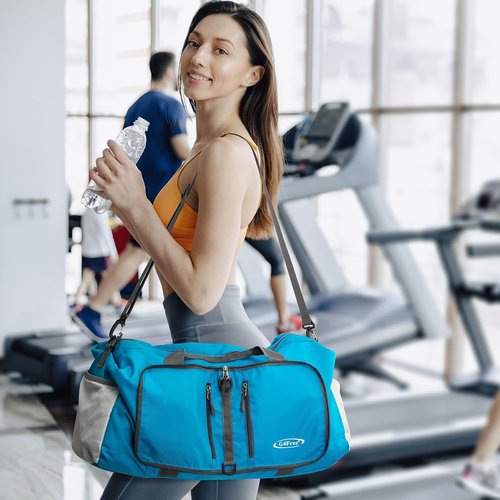G4Free Foldable Duffel Bag - Water-Repellent Travel Backpack | Lightweight 40L/65L for Men & Women