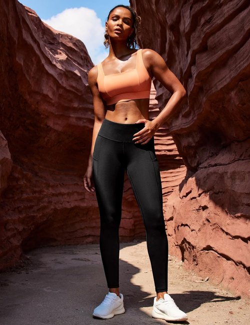 Ewedoos High Waisted Leggings with Pockets - Tummy Control Athletic Yoga Pants for Women