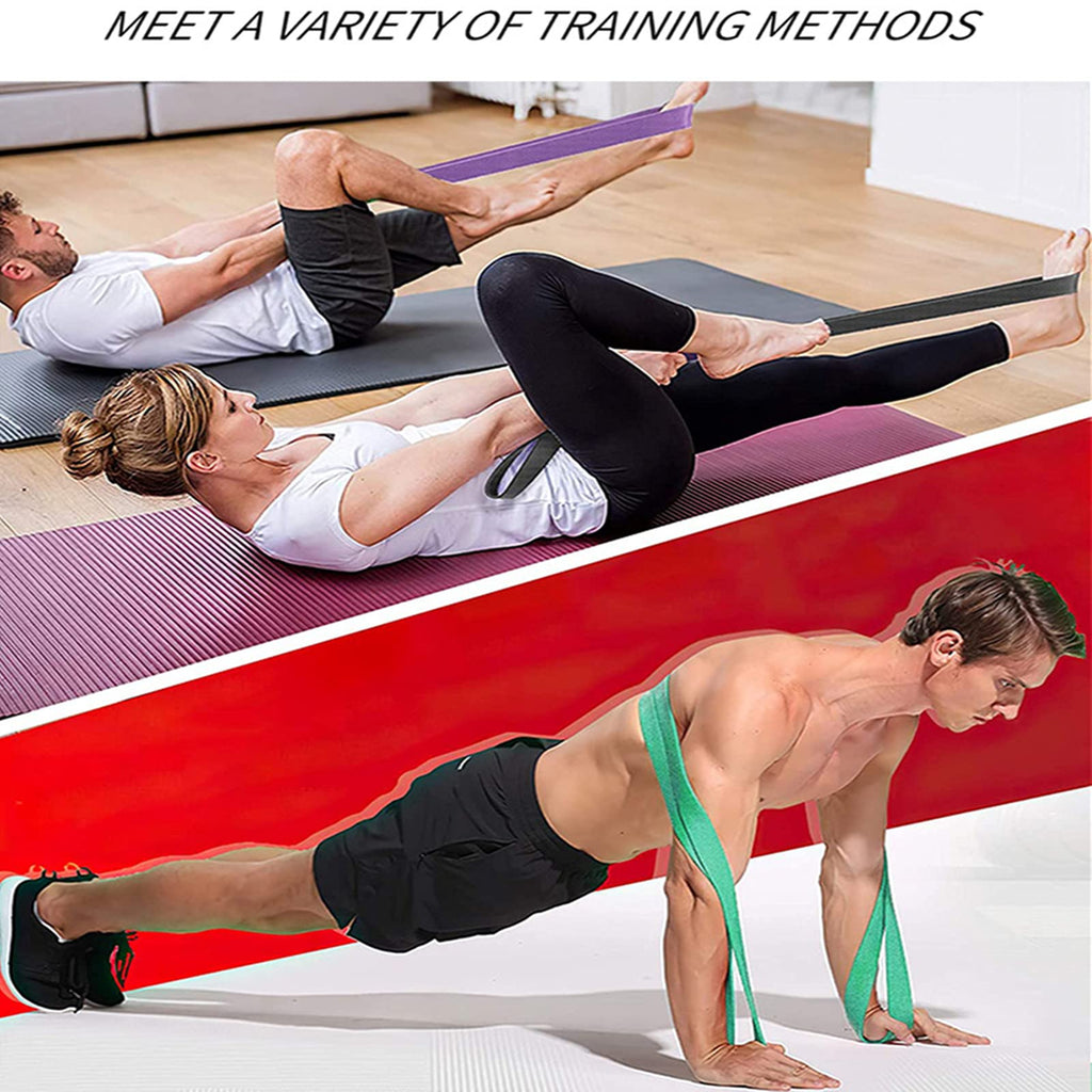 SUWEI Resistance Exercise Band for Legs or Buttocks, Suitable for Women/Men Sports, Yoga Elastic Band Stretching Resistance Fitness Exercise at Home or Gym