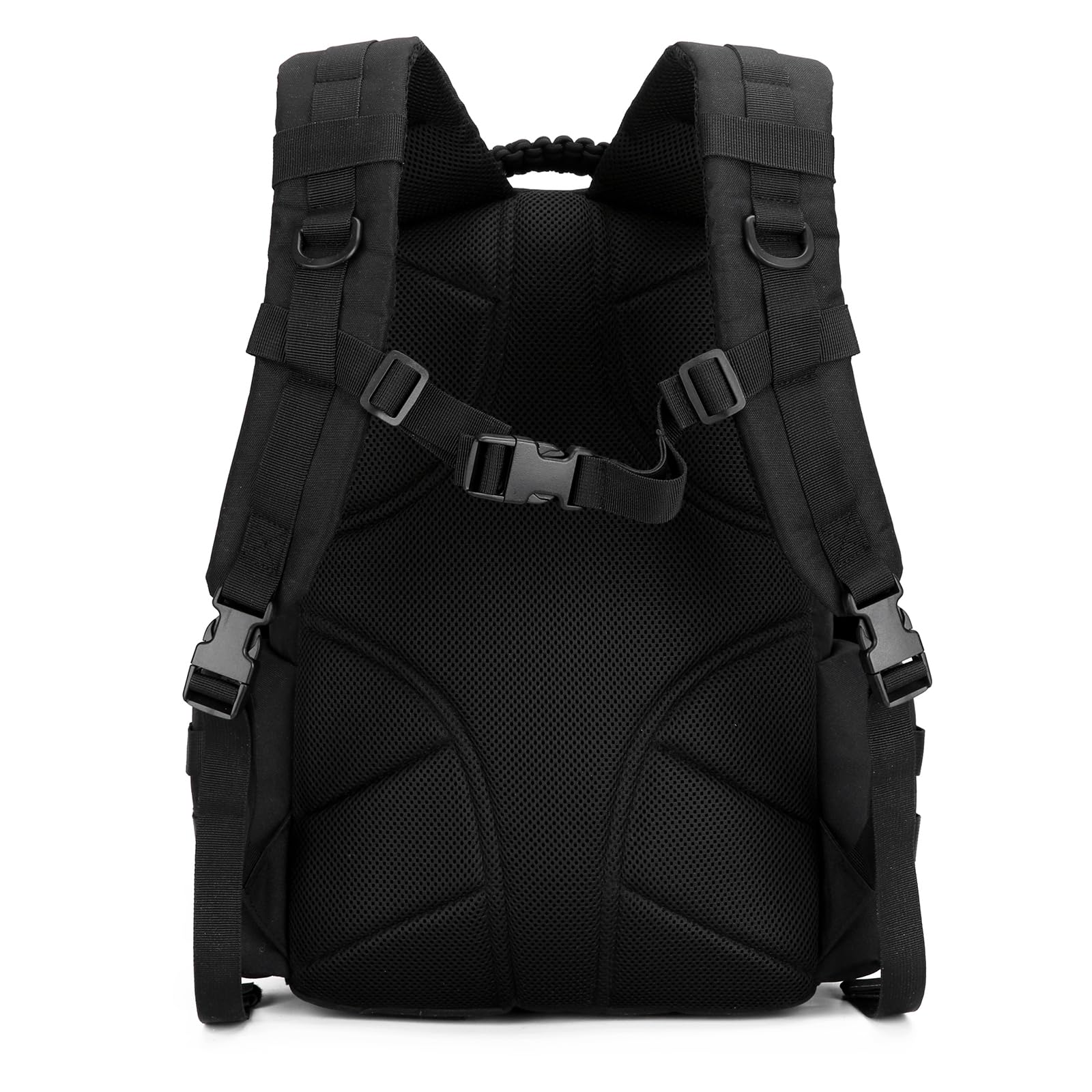 30L Military Tactical Backpack for Men 3 day Assault Pack Molle Backpack Tactical Hiking Rucksack (Black)