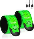Skiennix LED Armband - Rechargeable Safety Light for Running & Night Walking | High Visibility Reflective Gear