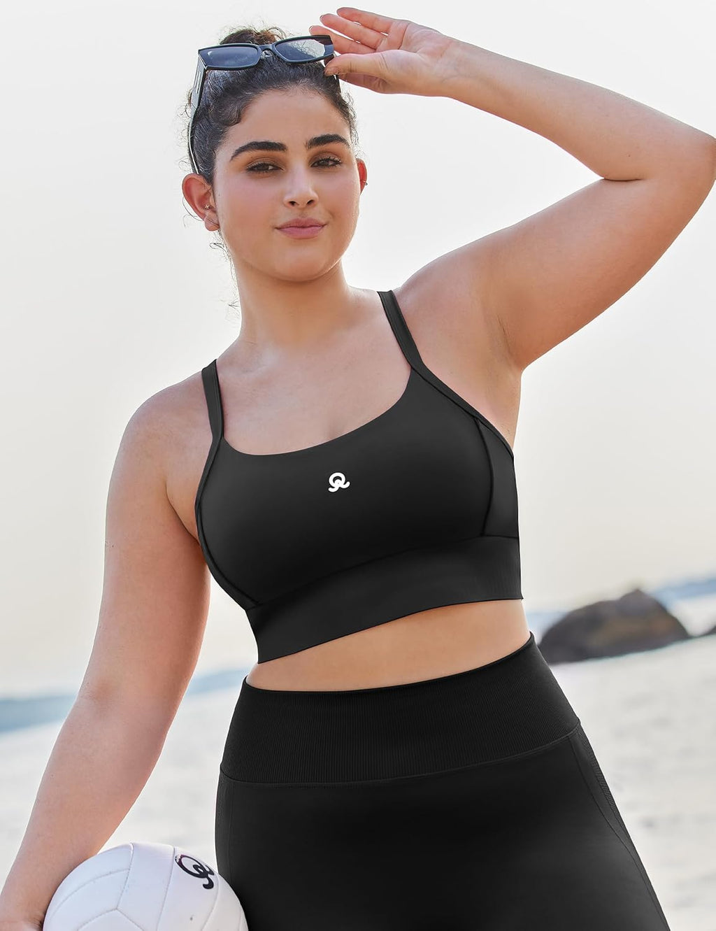 Skiennix Medium Impact Sports Bra - Y-Back Design with Removable Pads | Women's Gym Bra XS-XXL