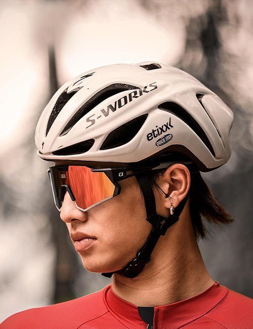 LAMEDA Polarized Sports Sunglasses for Men Women, High Definition UV Protection Cycling Glasses for Biking Fishing Running