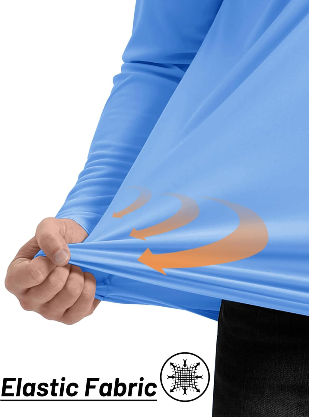 TACVASEN Men's Athletic Long Sleeve Shirt - 1/4 Zip Sun Protection Rash Guard | UPF 50+ Outdoor Running T-Shirt