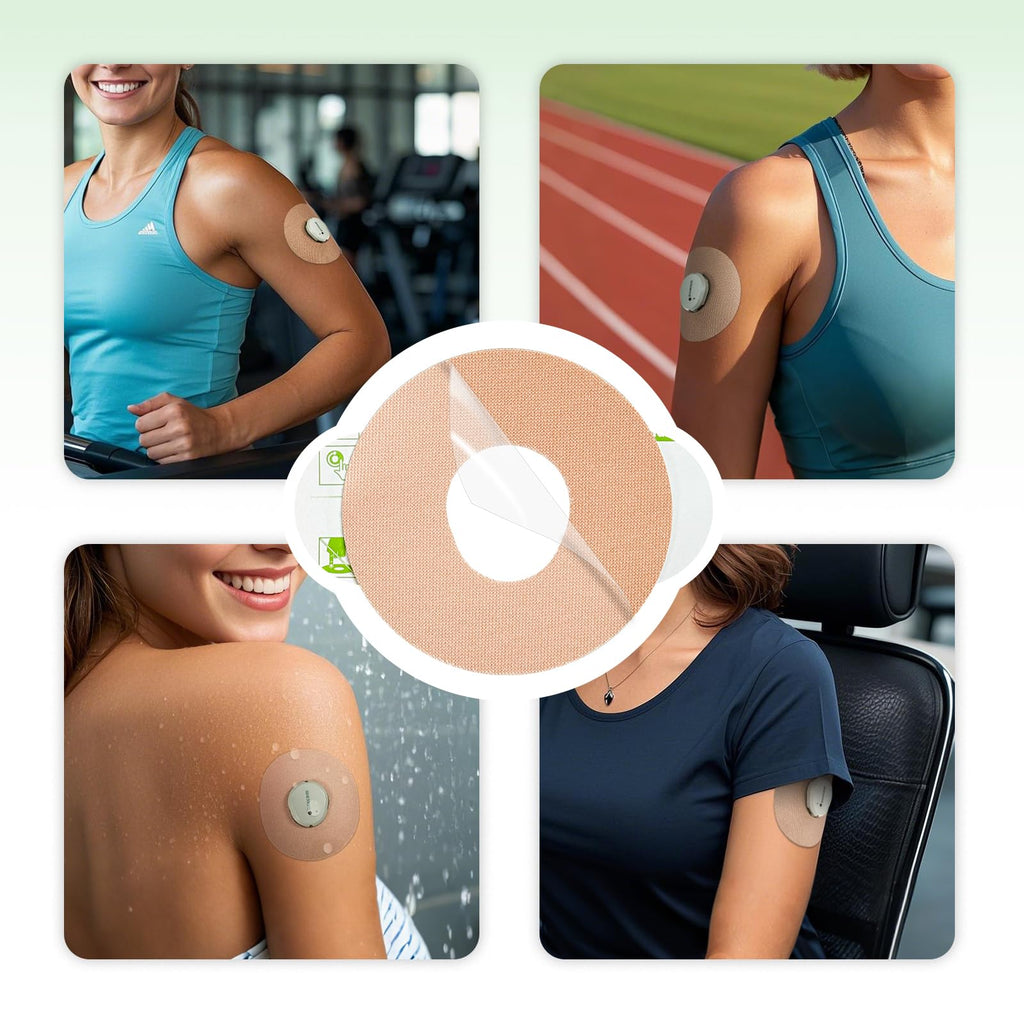 Onida Dexcom G7 Adhesive Patches 20PCS Over Patches for Dexcom G7 & Stelo CGM,Pre-Cut Adhesive Overpatches Waterproof, Continuous Glucose Monitor Sensor Cover