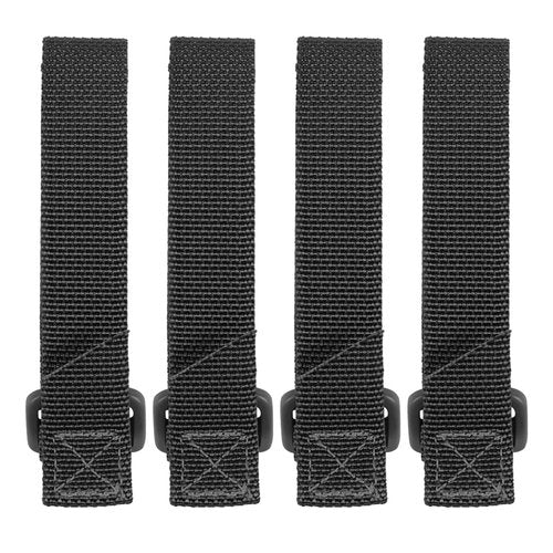 Maxpedition 3-Inch TacTile - Pack Of 4 (Black)
