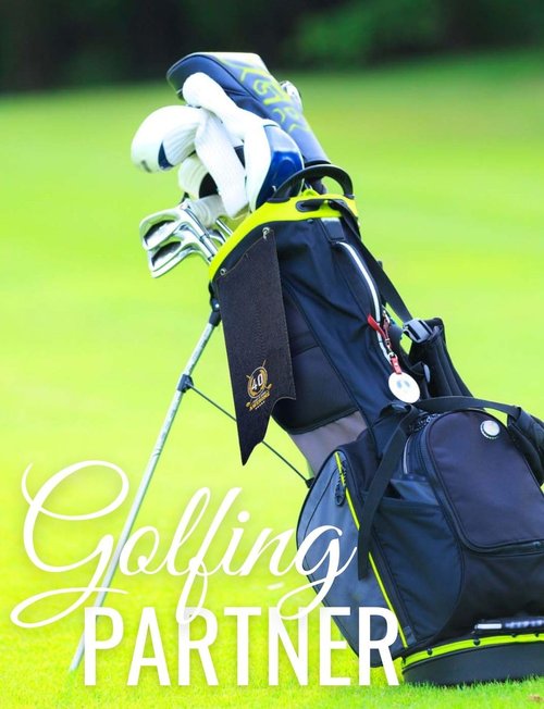 CybGene 40th Birthday Gifts Golf for Men Golfer, Funny Golf Towels for Golf Lovers, Husband, Perfect for Dad, Boss, Grandpa for Birthday