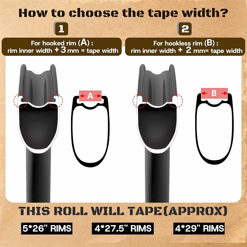 RACEDUEL Tubeless Rim Tape 32mm × 10m for MTB Road Gravel Wheels