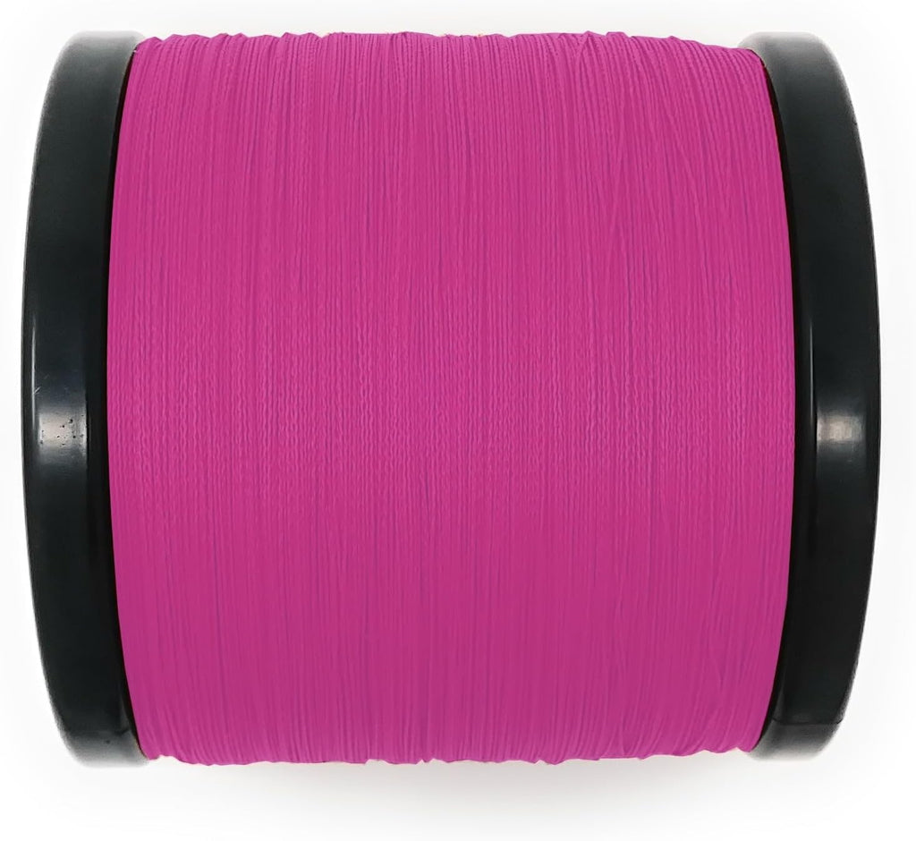 Reaction Tackle Braided Fishing Line - Pro Grade Performance for Saltwater & Freshwater - High Visibility Color
