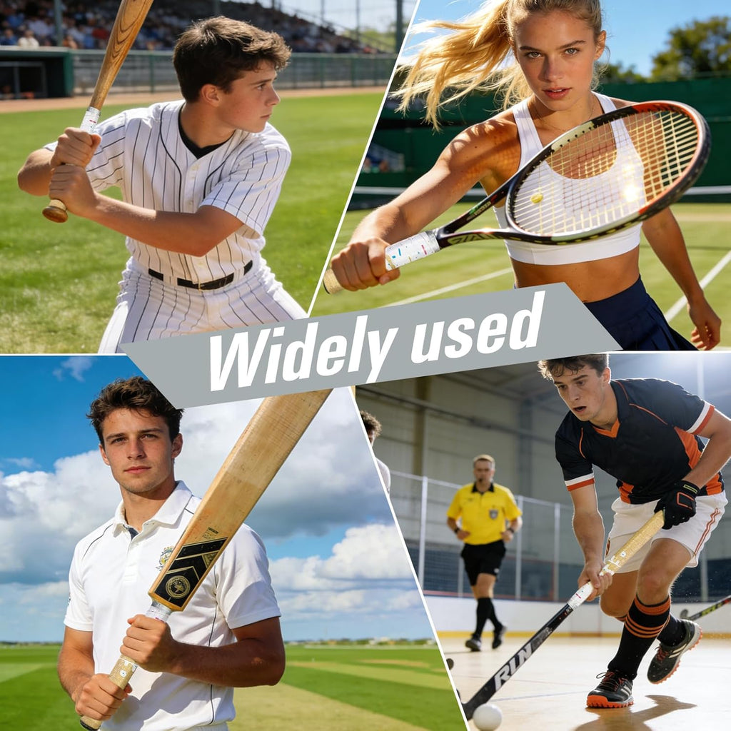 Skiennix Ice Cream Drip Baseball Bat Grip Tape - Non-Slip, Sweat Absorbent, 2/4 Pack, 0.5mm/1.1mm/1.75mm