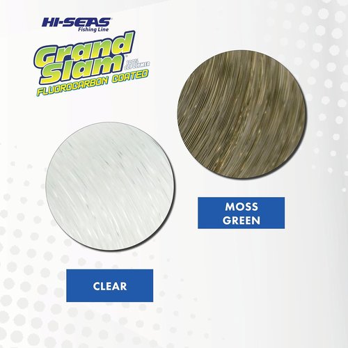 HI-SEAS Grand Slam Fishing Line - Fluorocarbon Coated for Superior Strength & Sensitivity