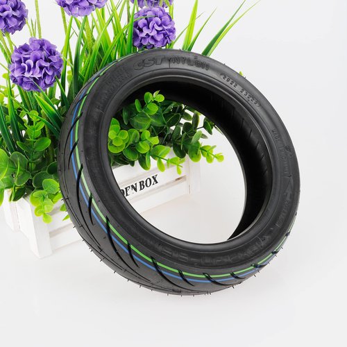 LHROPA 10 x 2.30-6.5 10-inch Rubber Explosion-proof Tubeless Tire Replace for NIU Kick Scooter KQi2 Pro Electric Scooter 10" Tyre Parts