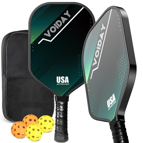 Pickleball Paddles Set of 2 x Green