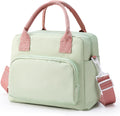 Skiennix Cute Lunch Bag - Corduroy Insulated Tote for Women | Reusable Cooler for Work & Travel