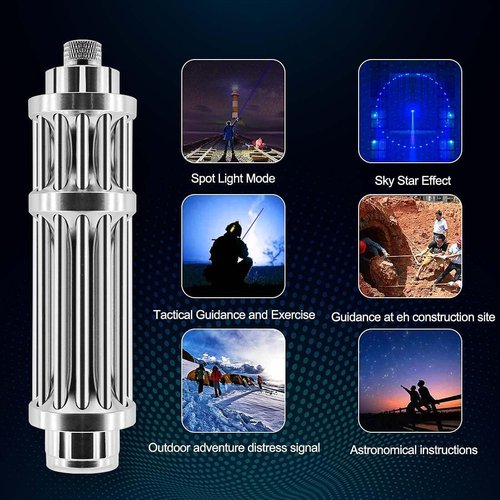 Rechargeable LED Flashlight, Handheld Torch with Adjustable Focus, Portable Light for Camping Hiking and Outdoor Use