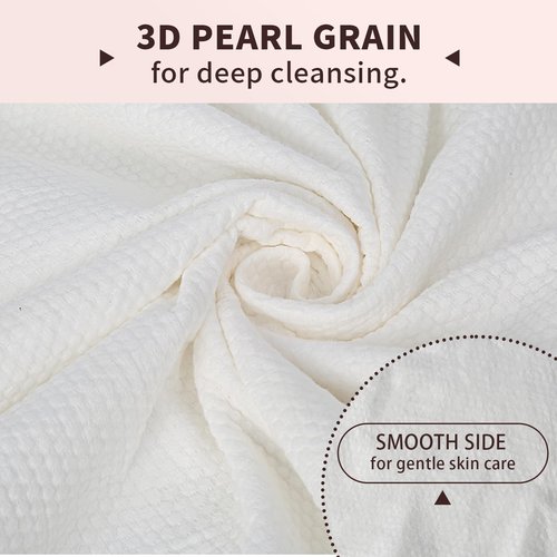 48PCS Extra Large Disposable Washcloths for Travel, Compressed Face Towels Tablets, Extra Large and Thick Reusable Wash Cloth, Compact for Travel, Camping, Hiking, Beauty Salon, 24x12 in