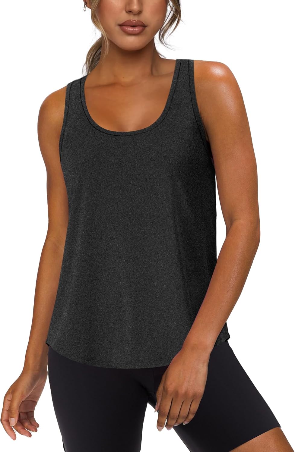 WIHOLL Women's Workout Tank Tops - Sleeveless Athletic Racerback for Gym & Yoga | Summer Fitness (S-XXL)