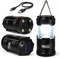 Solar & Rechargeable LED Camping Lantern - Waterproof IP55, Bright & Portable with Power Bank | Ideal for Camping, Hiking & Outdoor Use