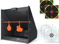 Atflbox Pellet Trap - 12''x12'' Splatter Bullseye Targets & Spinning Targets for .177/.22 Caliber Air Guns