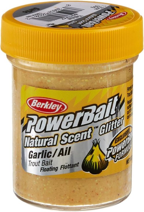 Berkley PowerBait Trout Fishing Dough Bait - Natural Glitter Formula for Enhanced Attraction