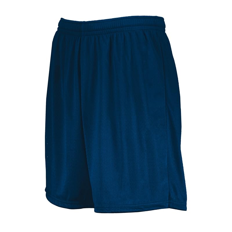 Youth Modified Mesh Shorts - Navy & Medium by Augusta Sportswear