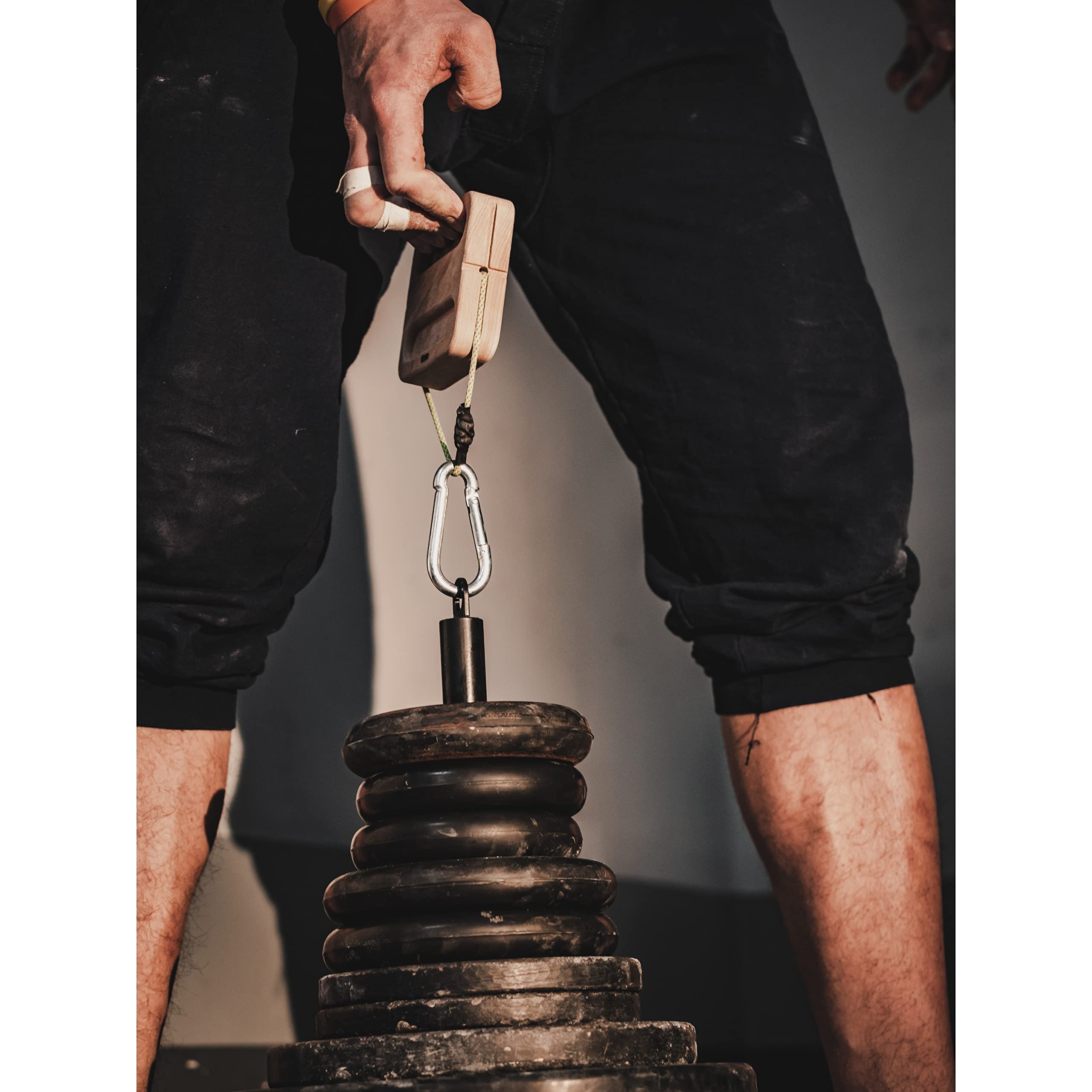 Workshop 19/50 Portable Hangboard – Compact Fingerboard & Pinch Grip Trainer for Climbing, Bouldering and Grip Strength Training Anywhere