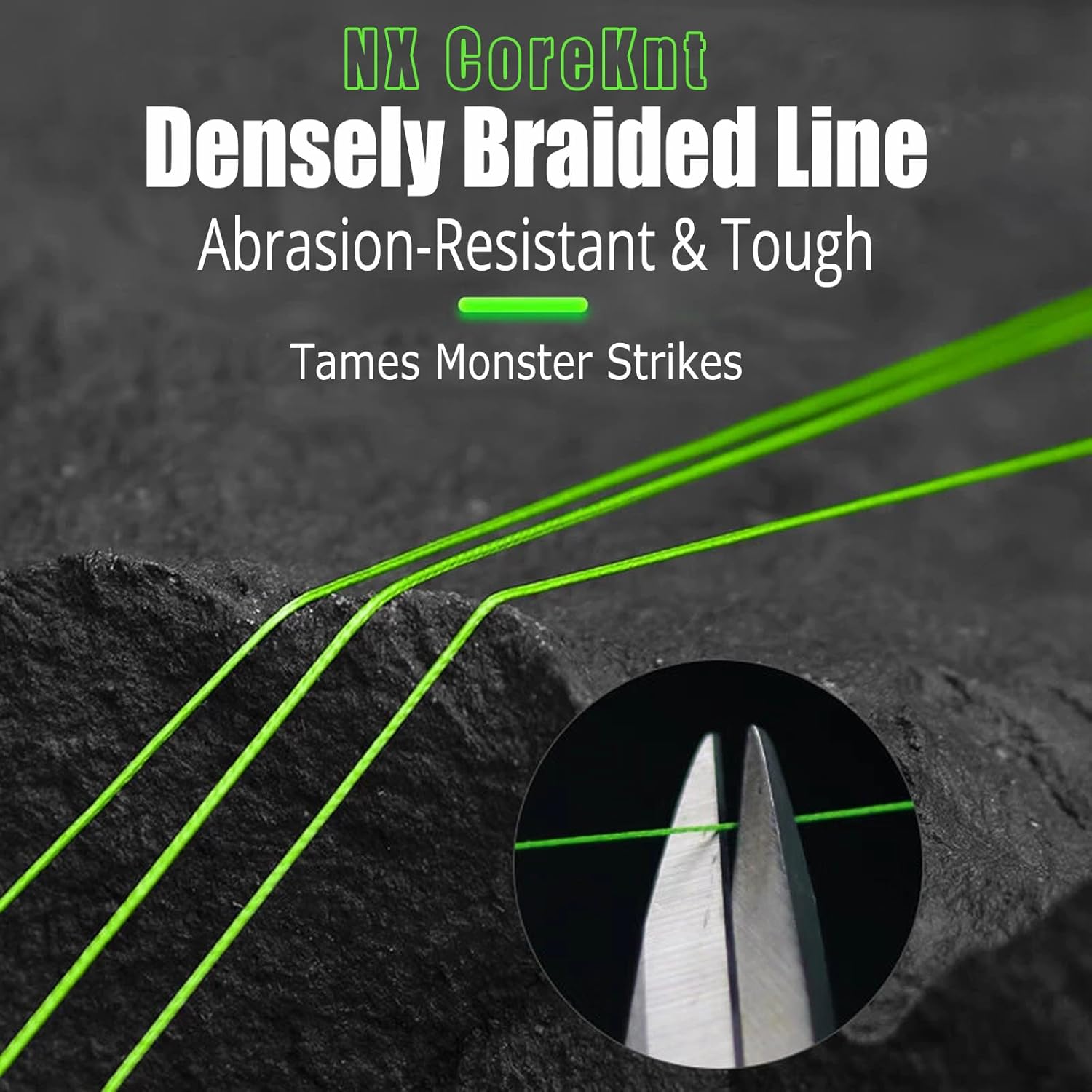 Pro Grade Braided Fishing Line by [Brand Name] - 12 Strands, Abrasion Resistant, Zero Stretch - Ideal for Saltwater & Freshwater