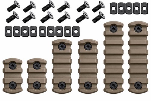 GOTICAL Pack of 6-7 Slots, 5 Slots, 3 Slots Rail - l 12 Screw and 12 Nuts with 3 Allen Wrench