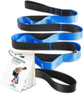 Trideer Yoga Straps - Durable Non-Elastic Stretching Straps with Loops for Flexibility & Therapy