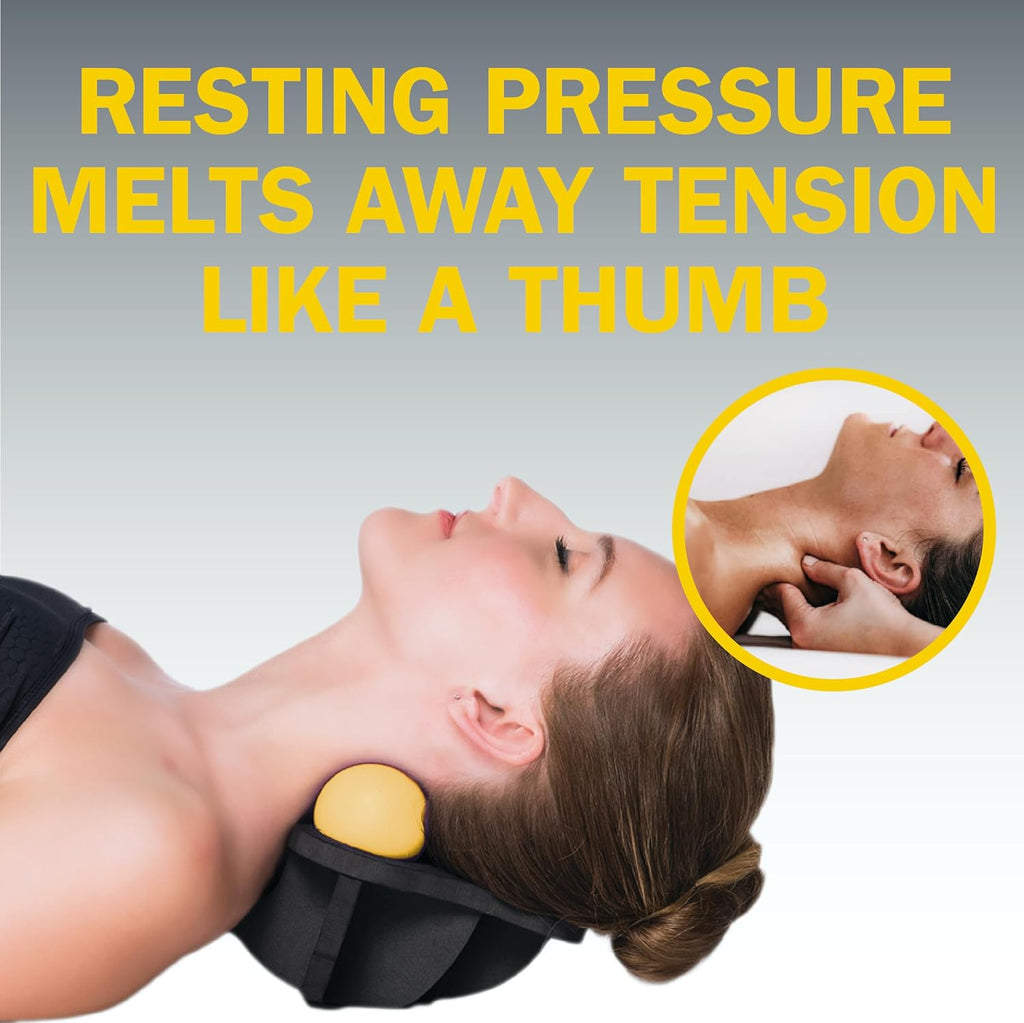 Rolflex KnotStop - Neck Relief Tool for Muscle Knots & Trigger Points | Portable & Effective