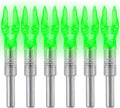 S Lighted Nocks - 12-Pack or 6-Pack Lighted Arrow Nocks for Archery Hunting | .244/6.2mm with Screwdriver Included