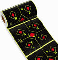 Bull's-Eye Multicolor Splatter Targets - Ideal for Indoor & Outdoor Shooting Practice