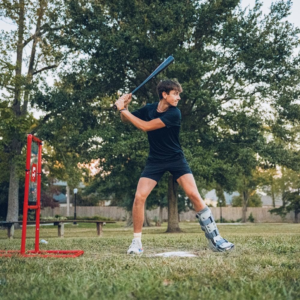 SweetSpot Plastic Bat and Ball Combo Set - Perfect Backyard Baseball Gear for All Ages