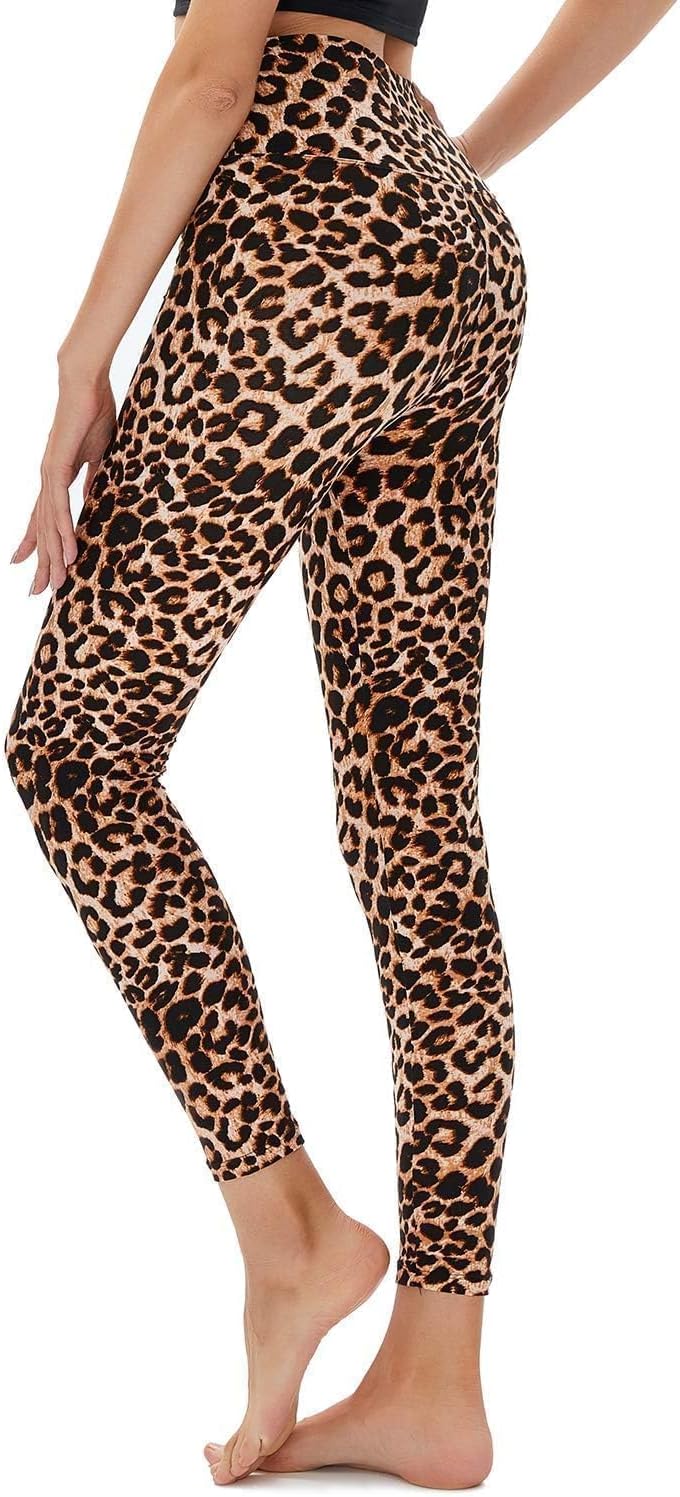 Skiennix High Waisted Leggings - Tummy Control, No See-Through, Workout Yoga Pants with Pockets | Reg & Plus Sizes
