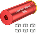 EZshoot Laser Bore Sight - 12 Gauge Red Dot Boresighter with 2 Battery Sets for Precision Shooting