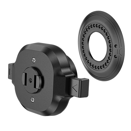 A2C Magnetic Range Finder Holder One-Lock Golf Rangefinder Mount with 3M Adhesive Adapter, 1s Lock & Release, Golf Course Accessories